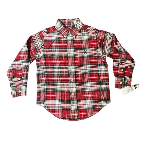 Chaps Toddler Button Up Shirt 4T - Picture 1 of 4